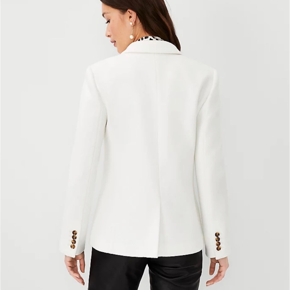 The Petite Hutton Blazer in Brushed Rib Knit